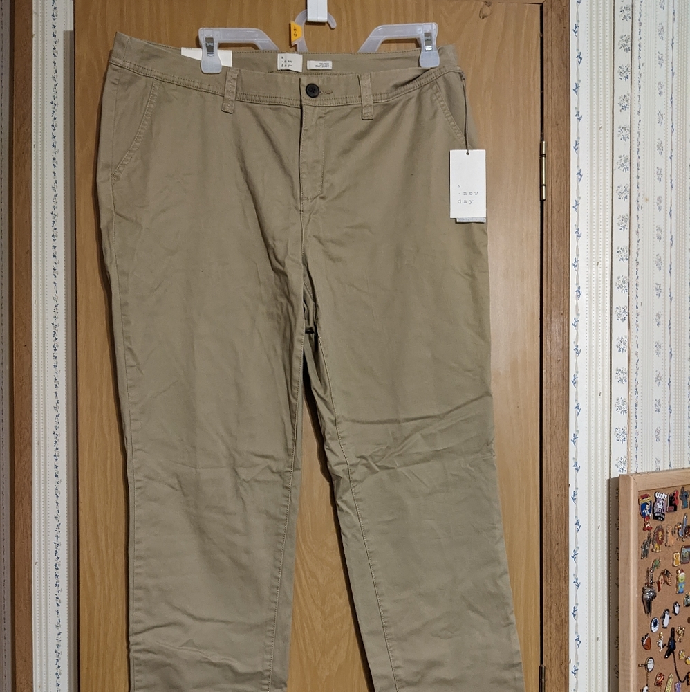 A New Day Khaki Pants NWT